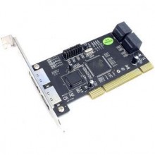 Контроллер ST-Lab, PCI, A-224, 2 ext (SATA150) + 4 int (SATA150), RAID 0/1