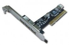 Контроллер ST-Lab, PCI, U-165, 3 ext (USB2.0) + 1 int (USB2.0)