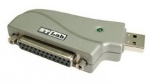 Адаптер ST-Lab U-370, USB to LPT25F