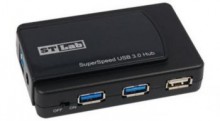 Разветвитель Хаб ST-Lab U-630, 7 Ports (2 x USB3.0 + 5 x USB2.0), Black, P/a