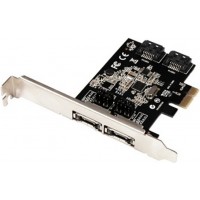 Контроллер ST-LAB A-480 PCI-Ex1, SATA 6Gb / s, 2port-ext, 2port-int