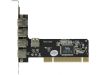 Контроллер ST-Lab, PCI, U-166, 4 ext (USB2.0) + 1 int (USB2.0)